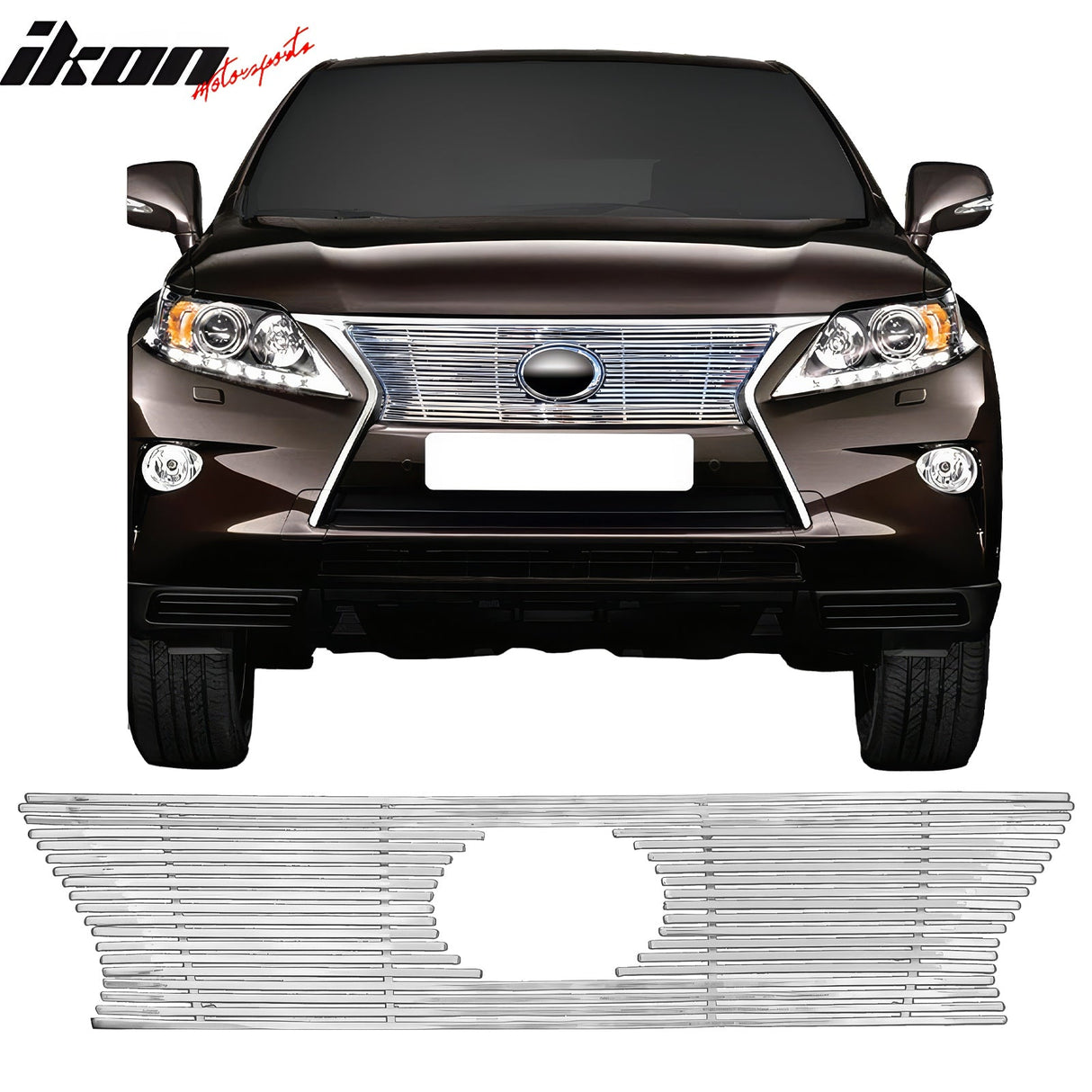 2013-2015 Lexus RX350 Billet Style Chrome Front Grille Stainless Steel