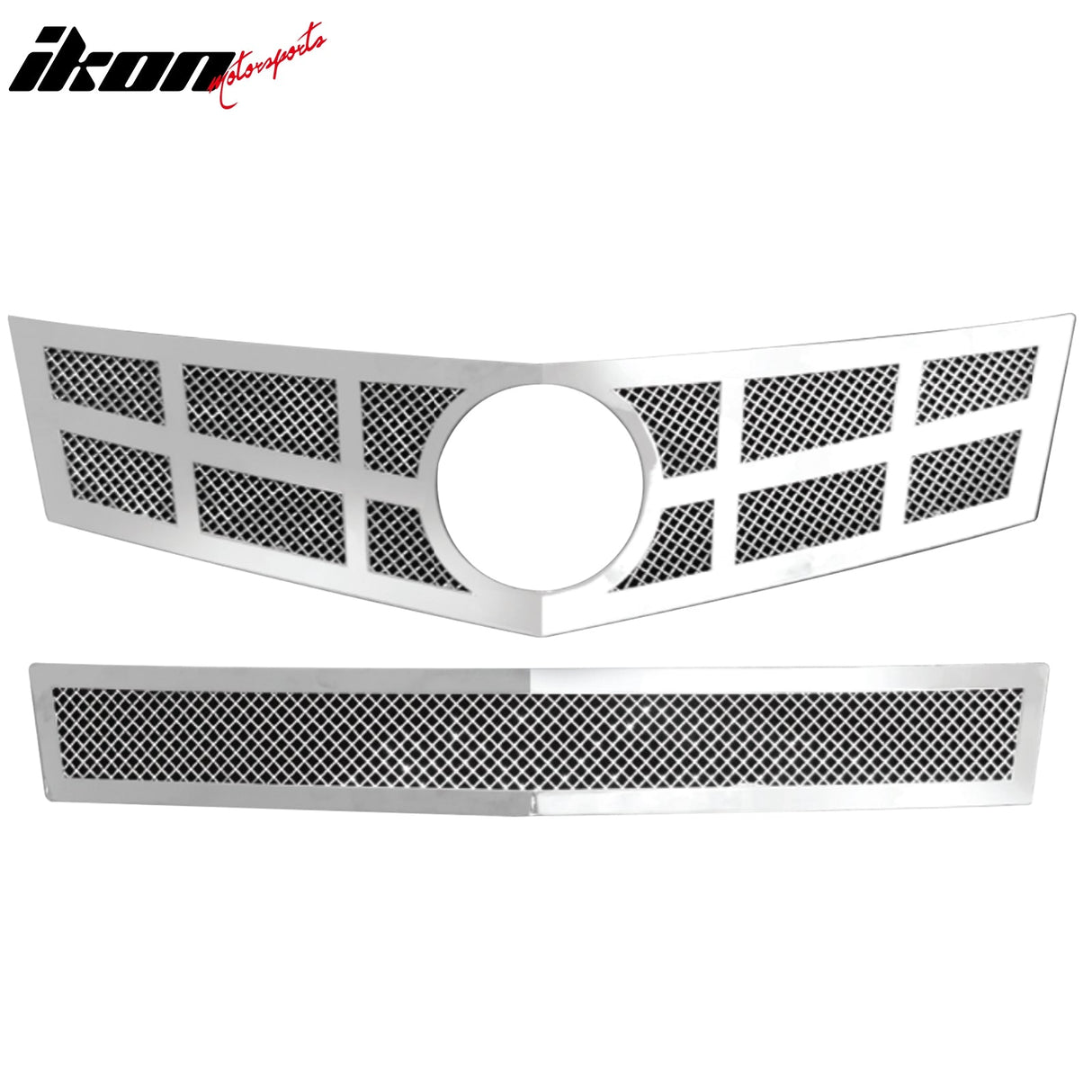2010-2012 Cadillac SRX Mesh Style Lower Grille Insert Stainless Steel