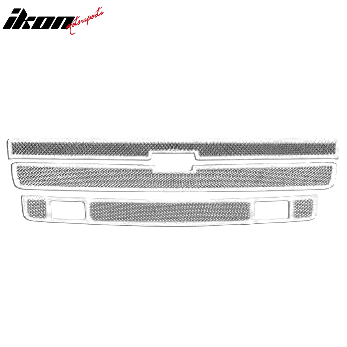 2007-2013 Chevy Silverado 1500 Mesh Lower Grill Insert Stainless Steel