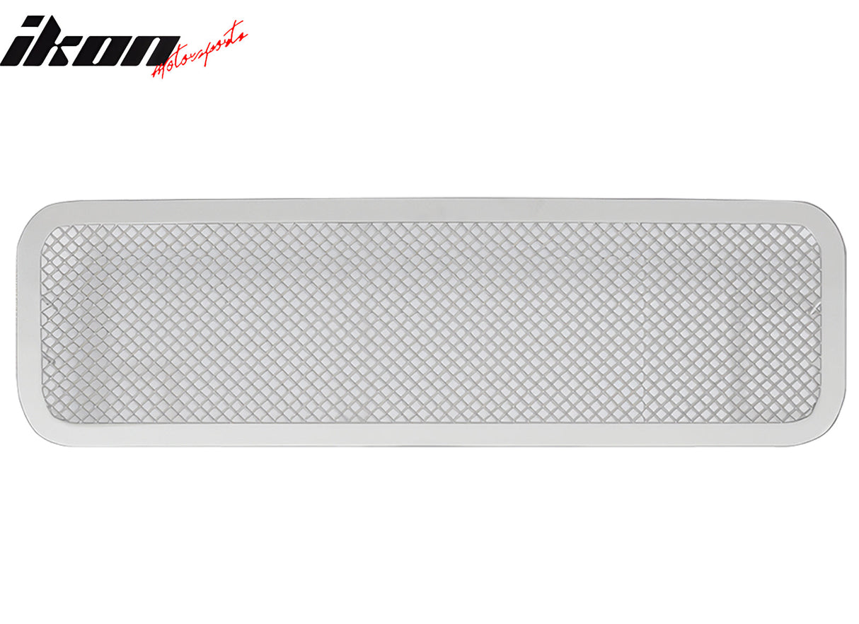 2004-2007 Nissan Titan Armada Mesh Chrome Front Grille Stainless Steel