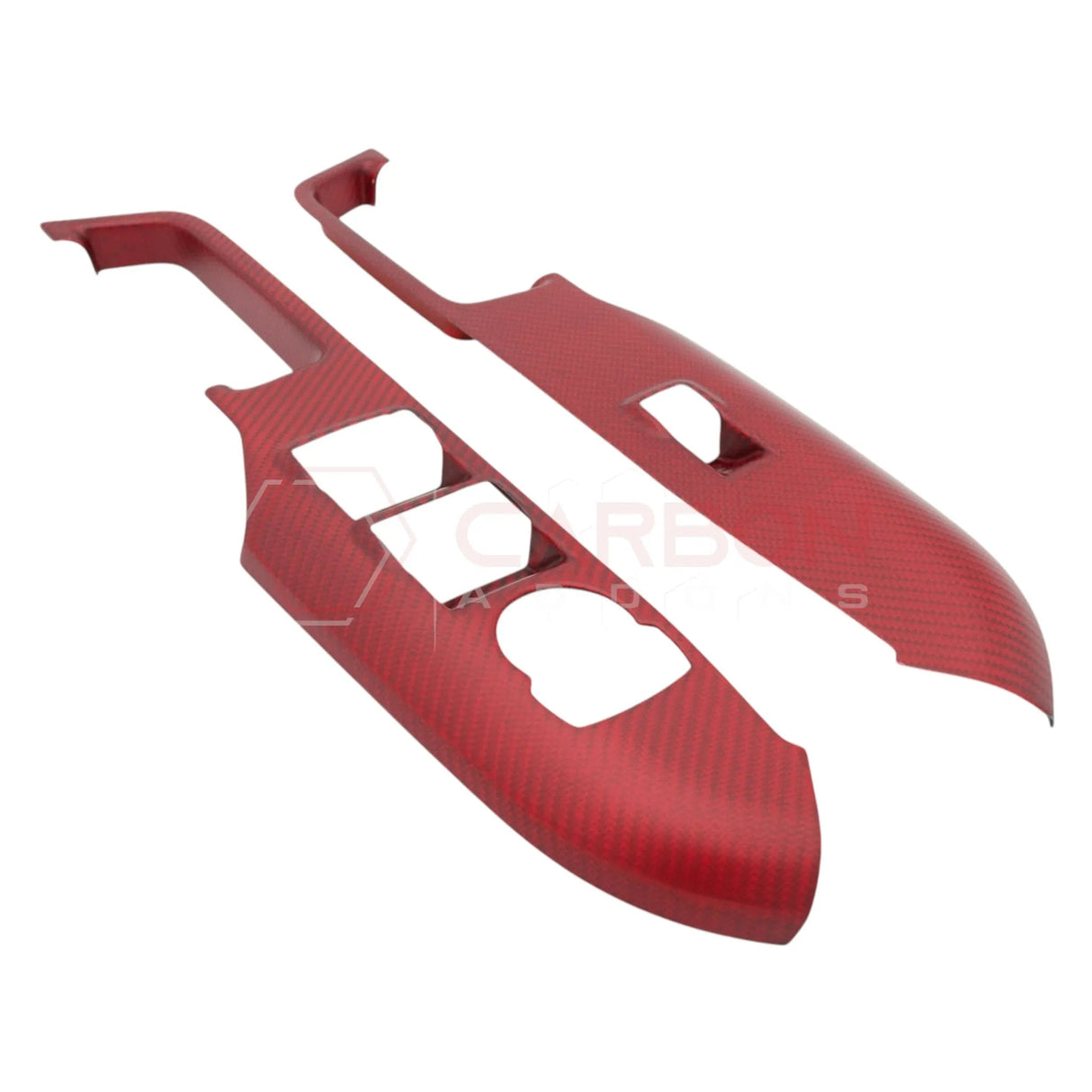 2024+ S650 Mustang Hard Carbon Fiber Window Switch Control Trim Cover