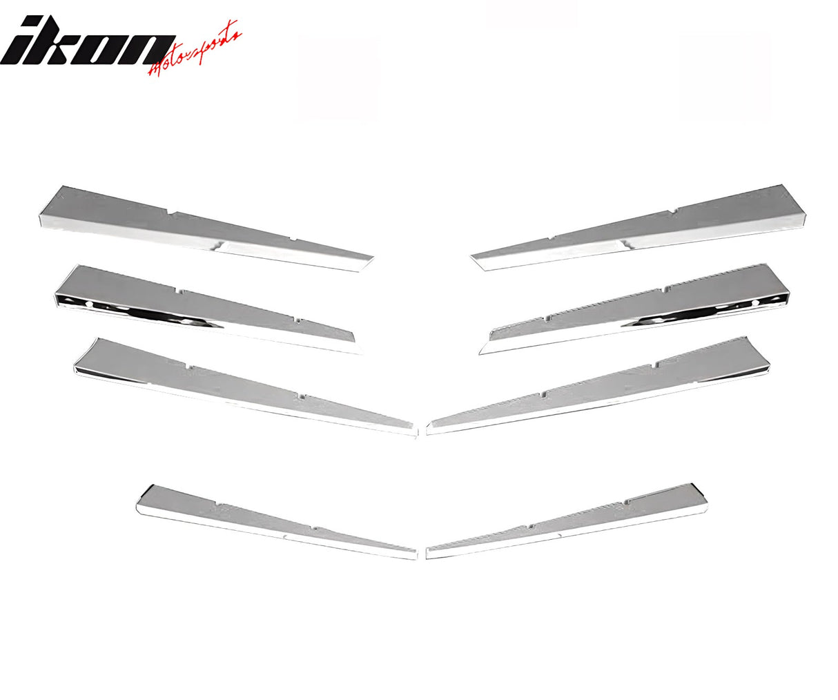 2008-2011 Cadillac CTS Chrome Front Bumper Upper Insert Grille ABS