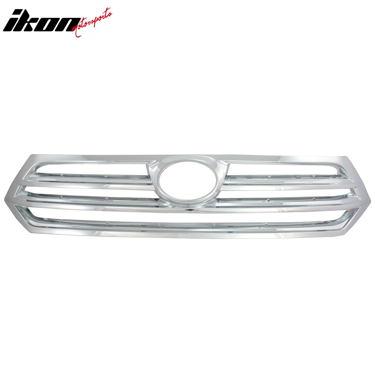 2011-2013 Toyota Highlander Chrome Front Bumper Hood Insert Grille ABS