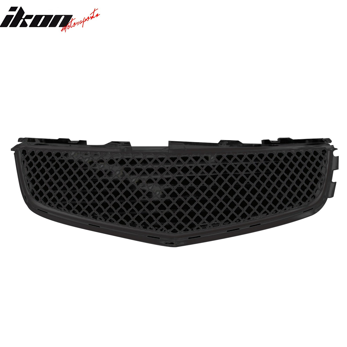 2008-2013 Cadillac CTS 4Dr CTV Style Front Bumper Upper Mesh Grill ABS