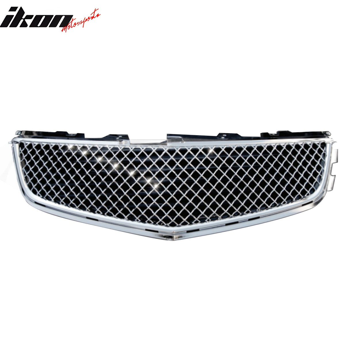 2008-2013 Cadillac CTS 4Dr Performance Style Upper Grille Chrome ABS