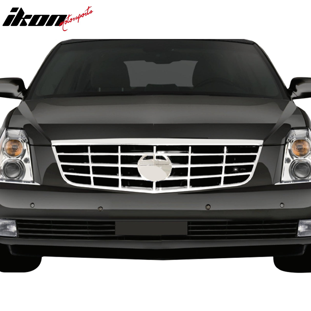 2006-2011 Cadillac DTS OE Style Front Upper Grille Grill Chrome ABS