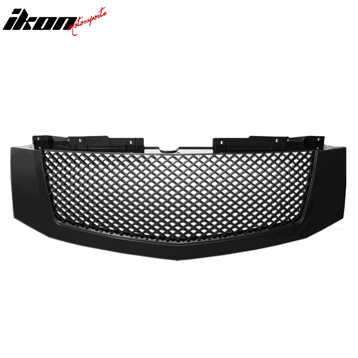2007-2014 Cadillac Escalade Mesh Style Front Bumper Grille Black ABS