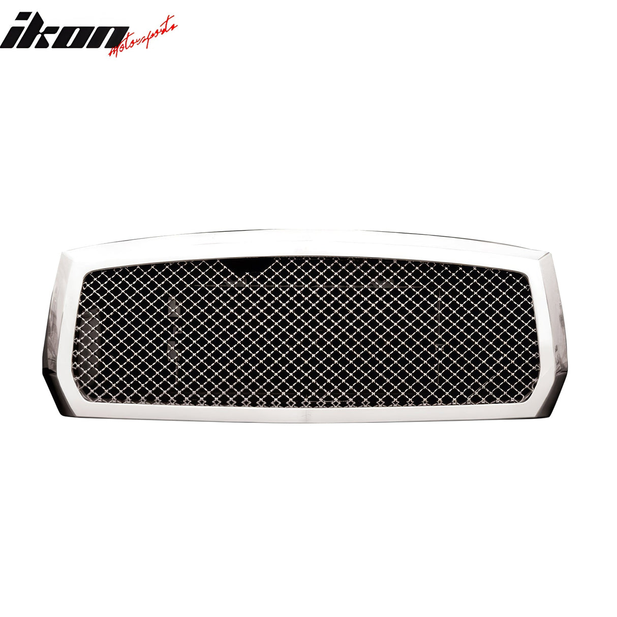 2005-2007 Dodge Dakota Chrome Front Hood Grille ABS Bently Mesh Style