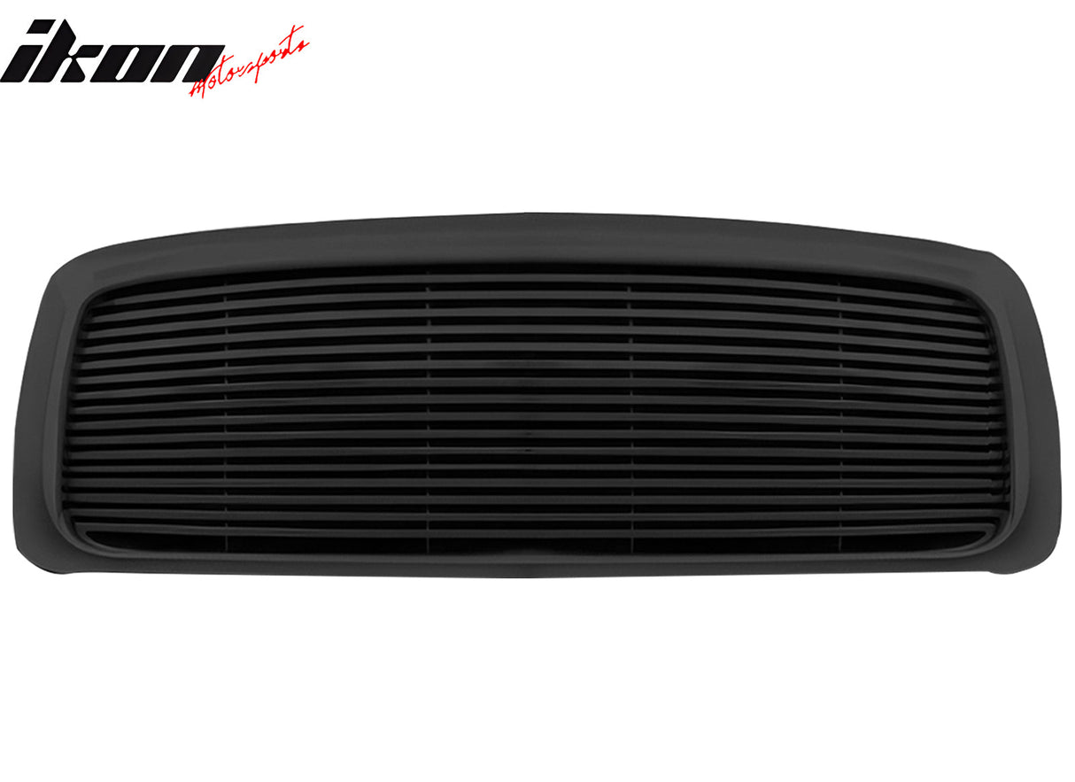 2002-2005 Ram 1500/2500/3500 Horizontal Billet Style Upper Grille ABS
