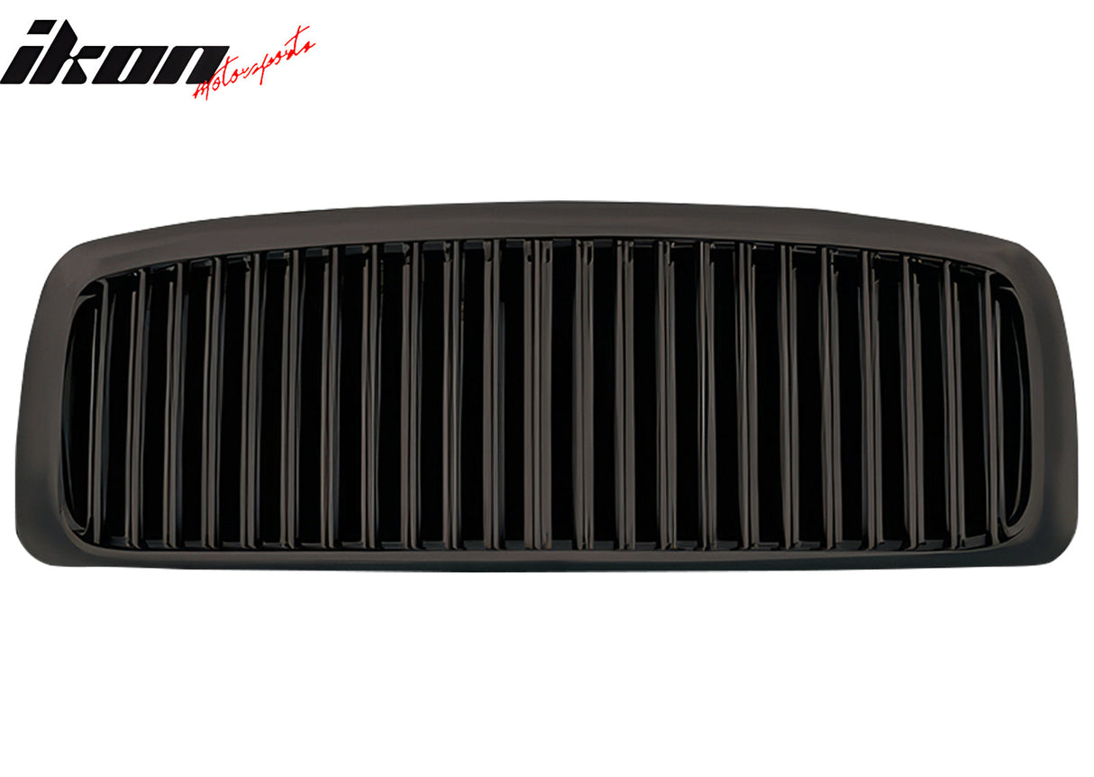2002-2005 Ram 1500/2500/3500 Vertical Style Bumper Upper Grille ABS