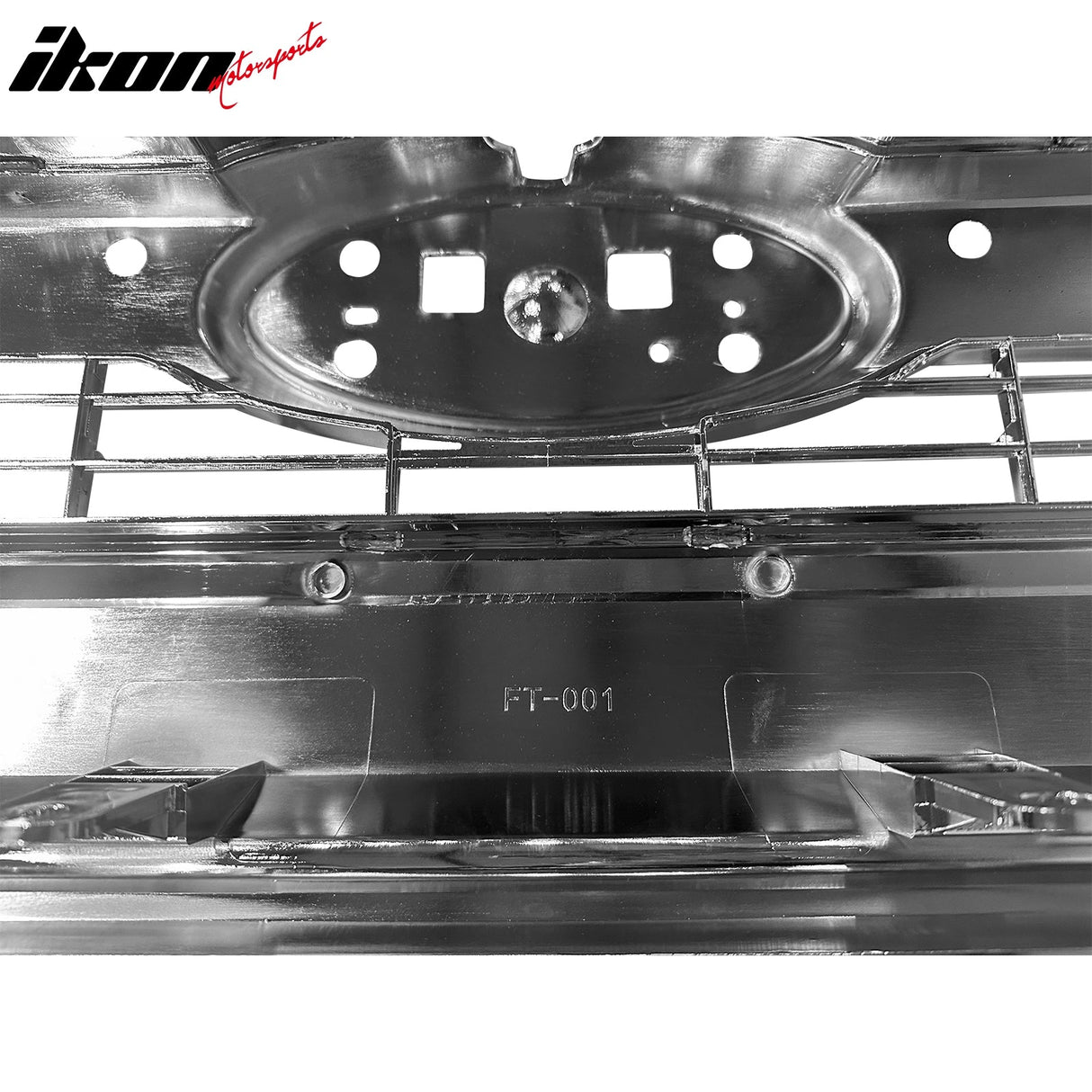 2015-2017 Ford F-150 Lariat / King Ranch Chrome Matte Black ABS Grille