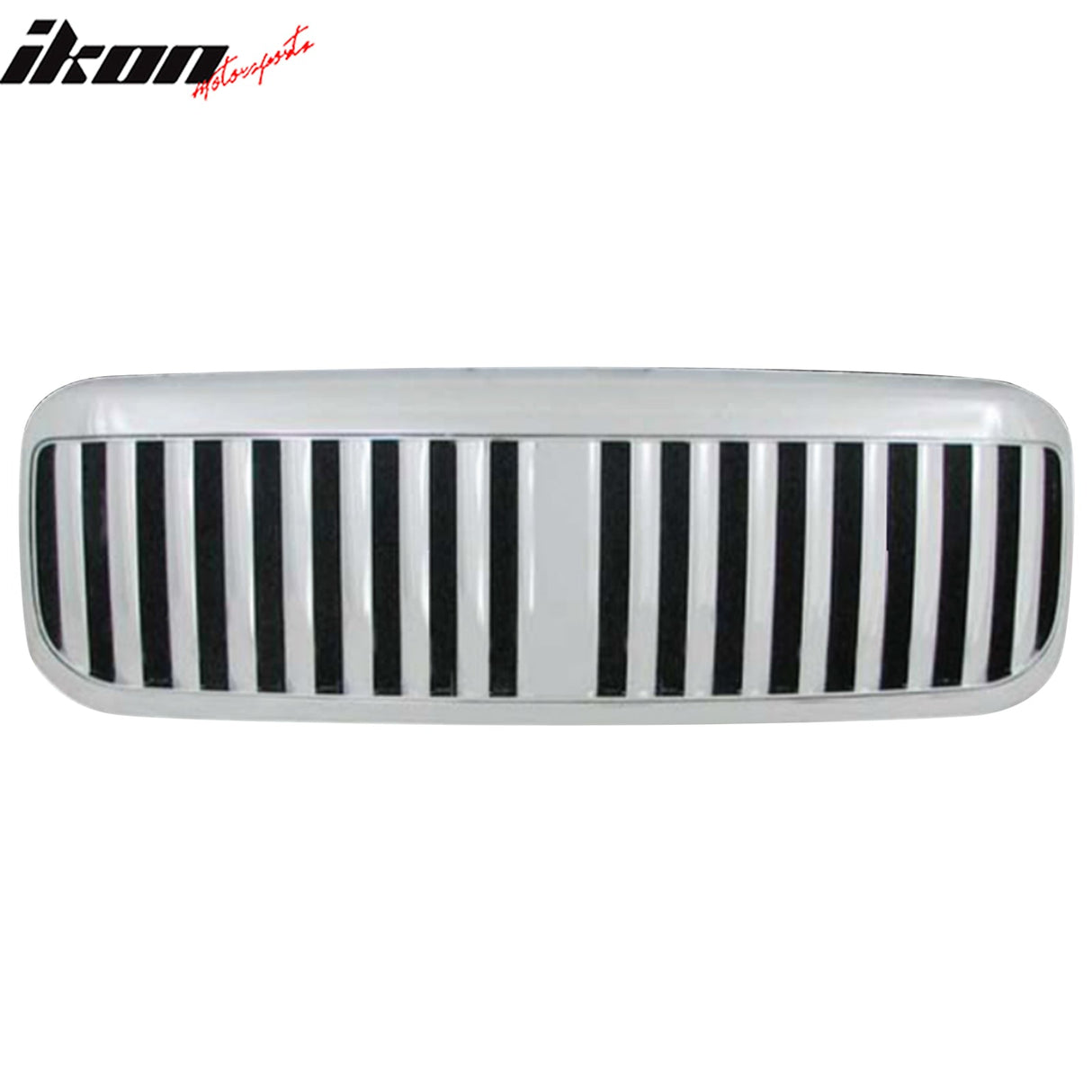 1999-2004 Ford F-250 Super Duty Vertical Chrome Front Upper Grille ABS