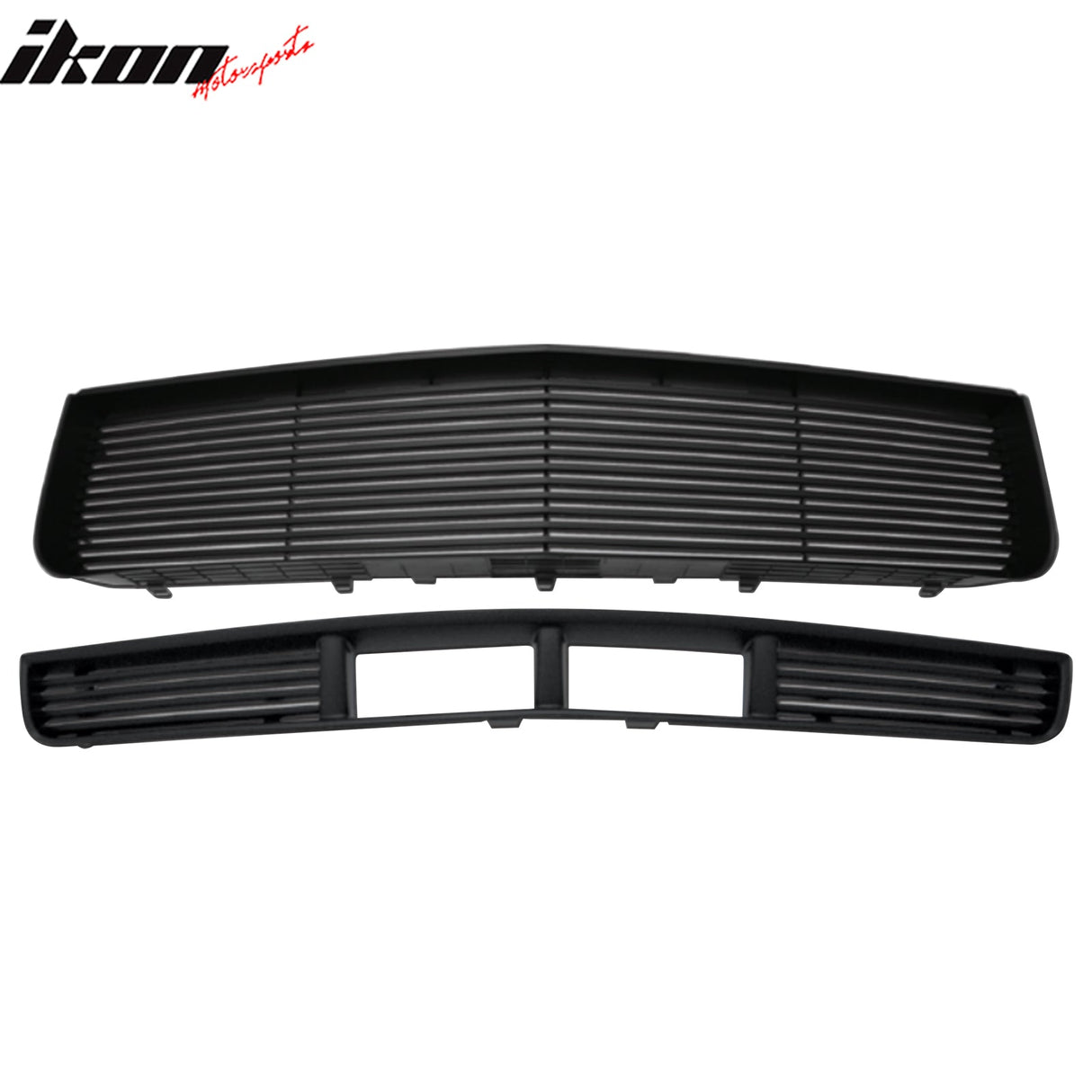 2005-2009 Ford Mustang V6 Billet Style Black Front Upper Grille ABS