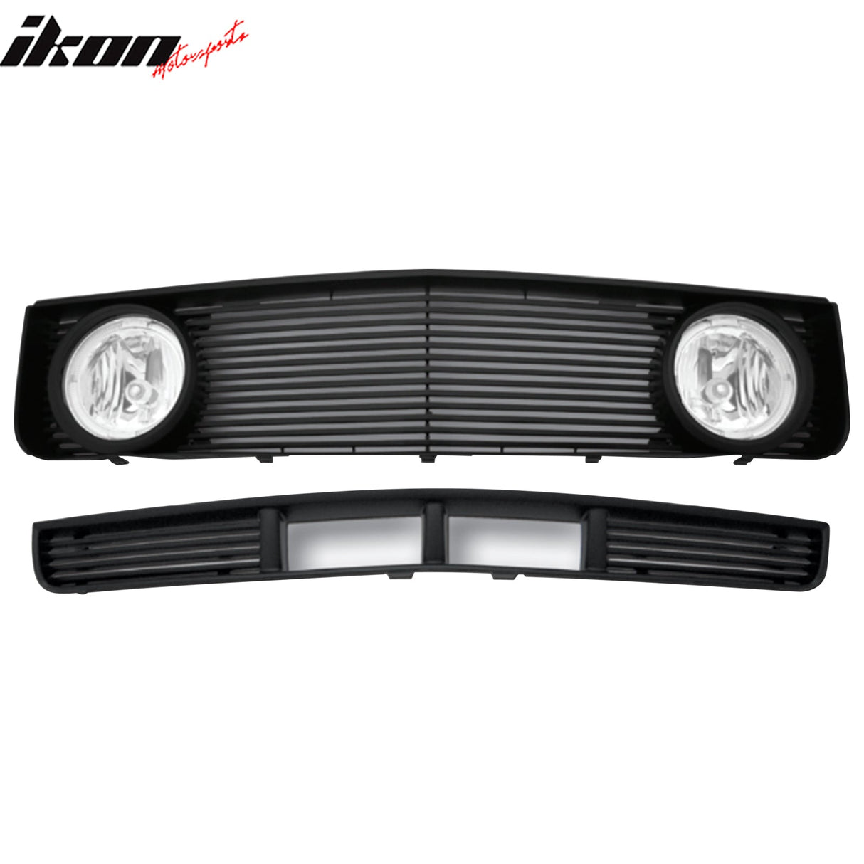 2005-2009 Ford Mustang V6 GT Billet Style Black Front Upper Grille ABS
