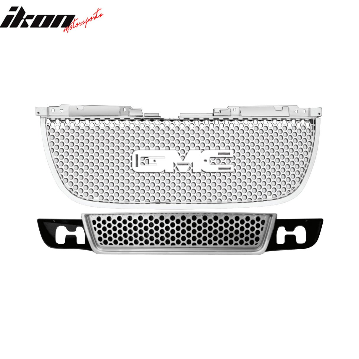 2007-2014 GMC Yukon Denali Style Chrome Front Upper Mesh Grille ABS