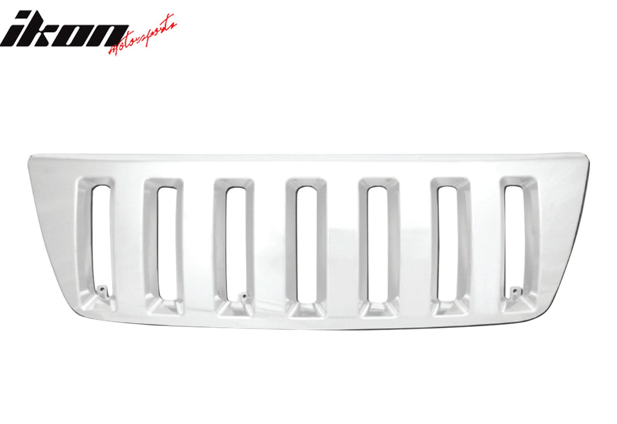 1999-2004 Jeep Grand Cherokee Vertical Chrome Front Upper Grille ABS