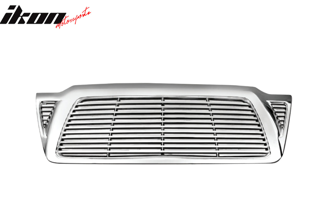 2005-2011 Toyota Tacoma Horizontal Billet Chrome Front Grille ABS