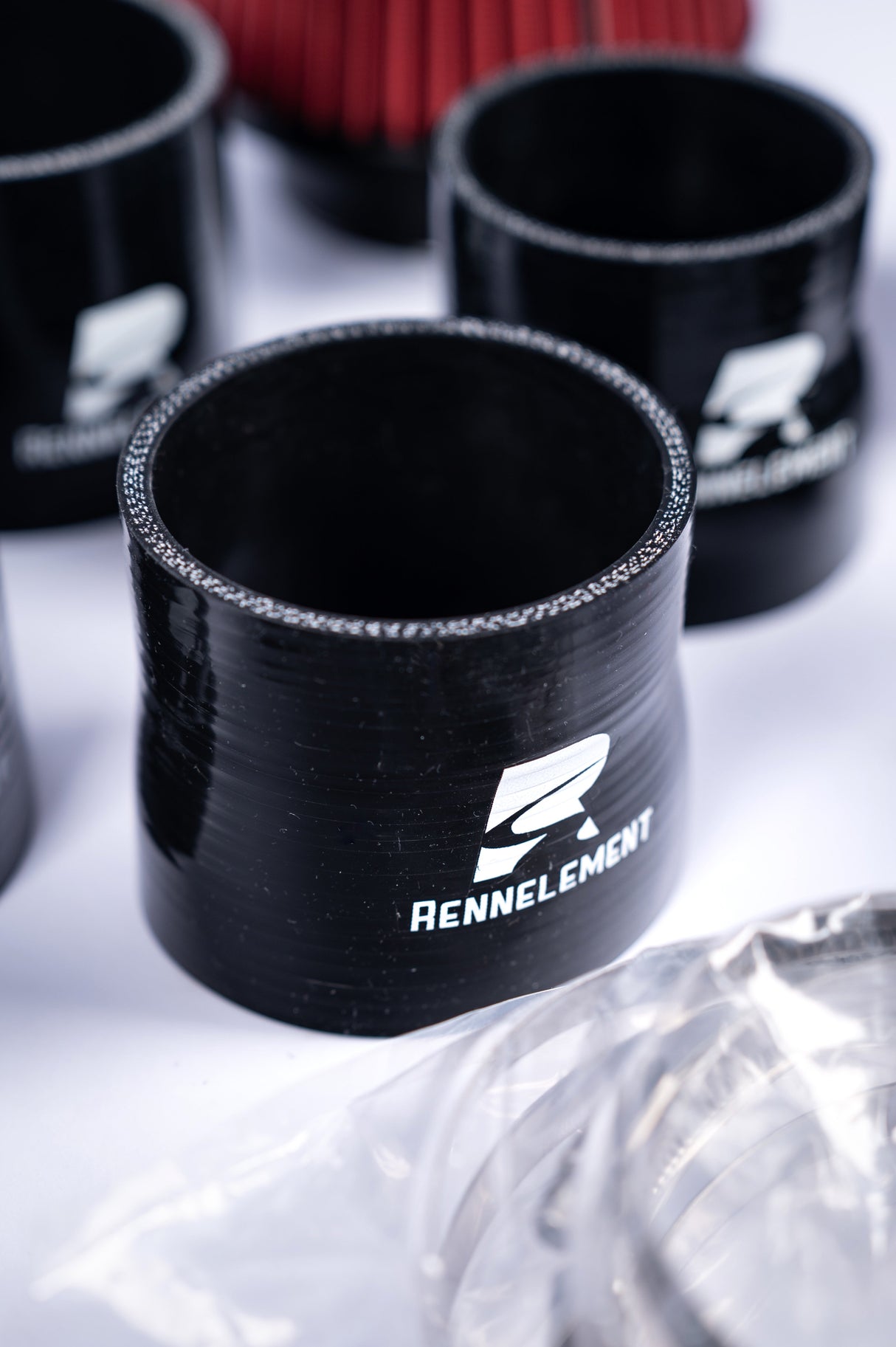 RENNELEMENT G90/G99 M5 3.5” Dry Carbon Fiber Front Mount Intake System