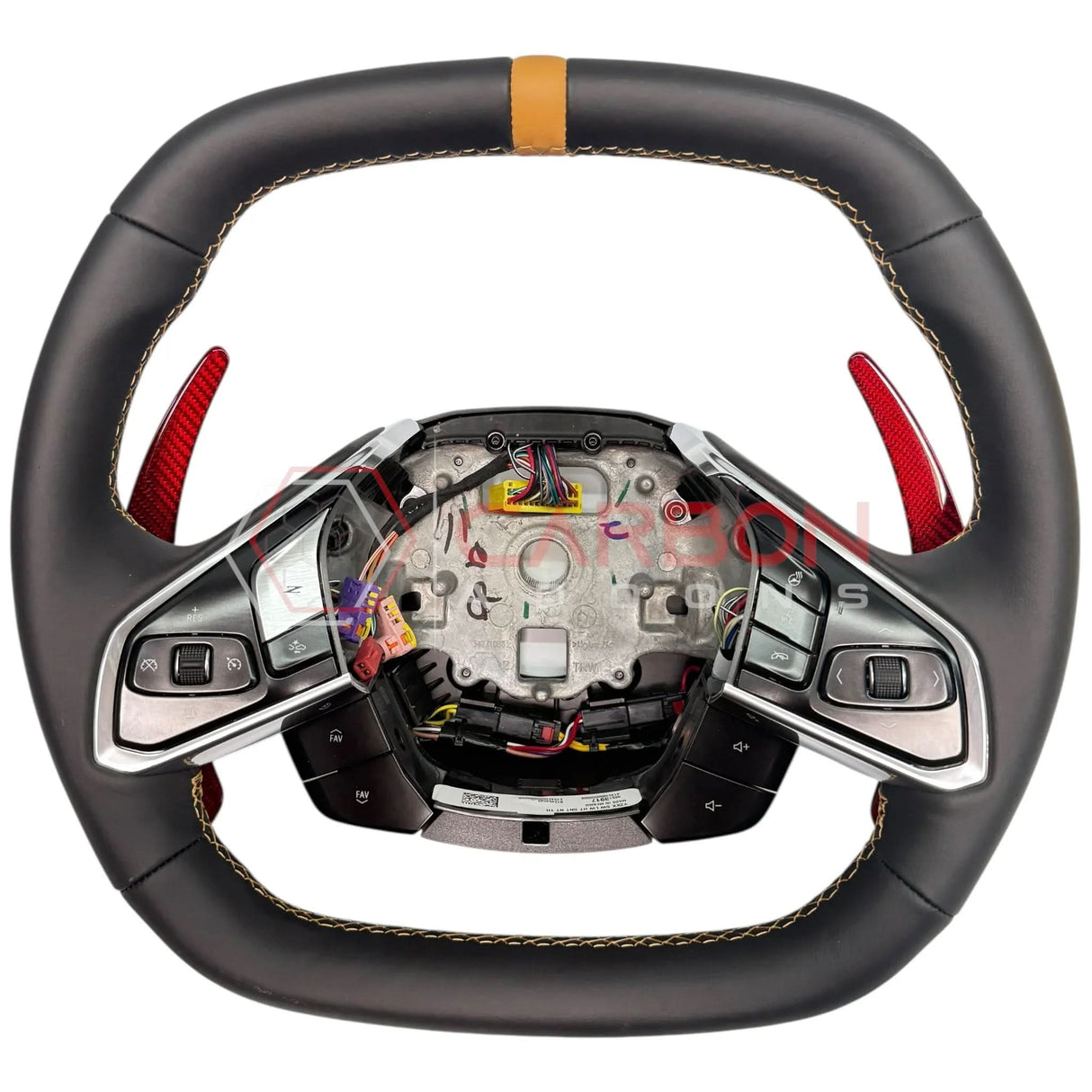 C8 Corvette Magnetic Paddle Shifters – Real Carbon Fiber (Stingray, Z51, Z06, E-Ray | 2020-2026)