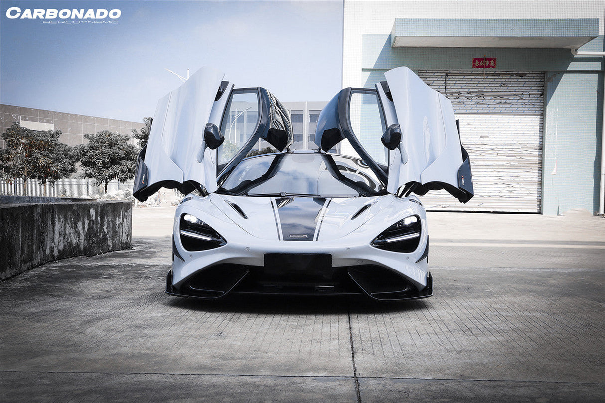 2017-2022 McLaren 720S 765LT-Style Dry Part Carbon Fiber Full Body Kit