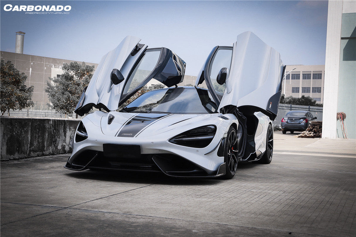 2017-2022 McLaren 720S 765LT-Style Dry Part Carbon Fiber Full Body Kit