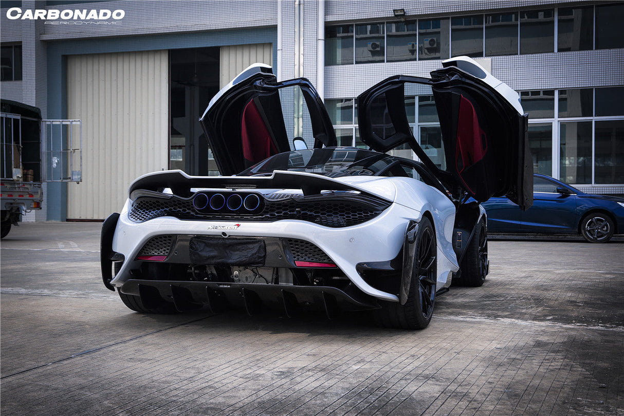 2017-2022 McLaren 720S 765LT-Style Dry Part Carbon Fiber Full Body Kit