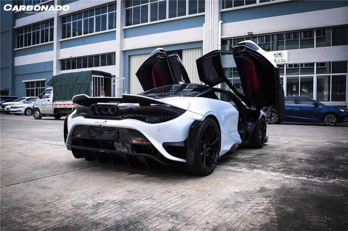 2017-2022 McLaren 720S 765LT-Style Dry Part Carbon Fiber Full Body Kit