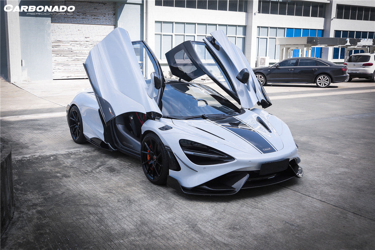 2017-2022 McLaren 720S 765LT-Style Dry Part Carbon Fiber Full Body Kit