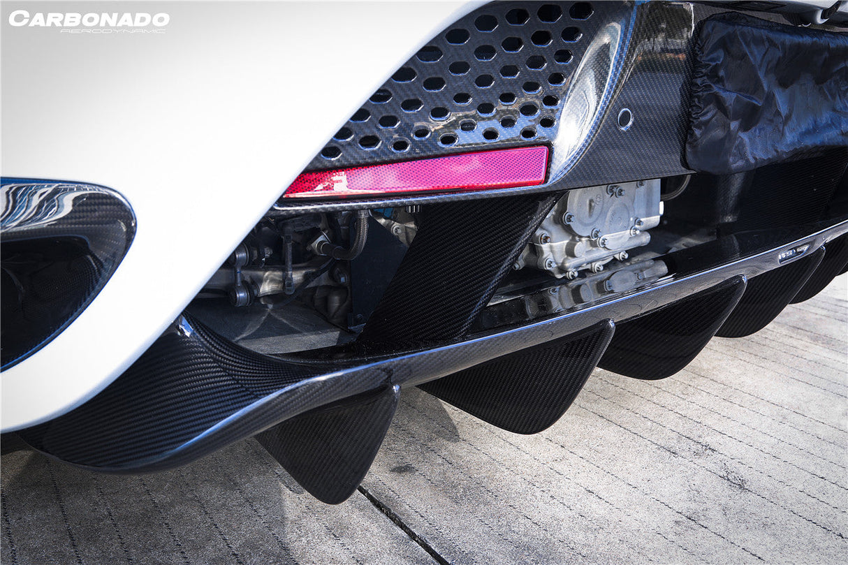 2017-2022 McLaren 720s 765LT-Style Rear Bumper and Wing