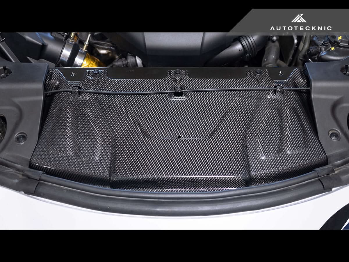 AutoTecknic Dry Carbon Fiber Cooling Shroud - Toyota A90 Supra