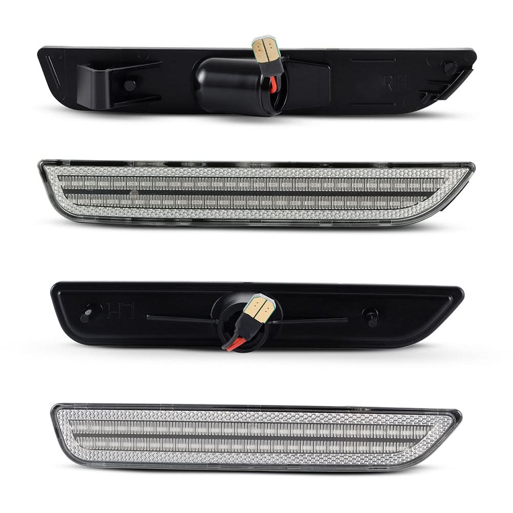 2010-2014 Ford Mustang Clear LED Side Markers (SET)
