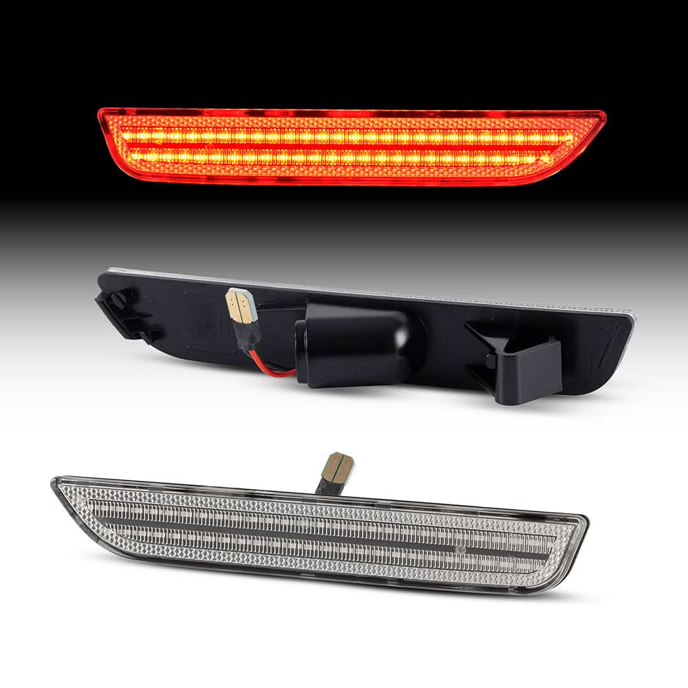 2010-2014 Ford Mustang Clear LED Side Markers (SET)