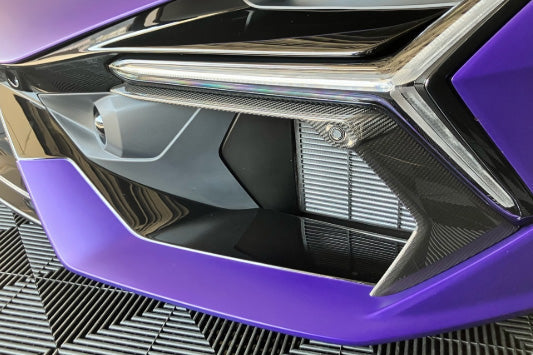 2024-UP Lamborghini Revuelto OE Style Autoclave Carbon Fiber Front Bumper Vant Canards