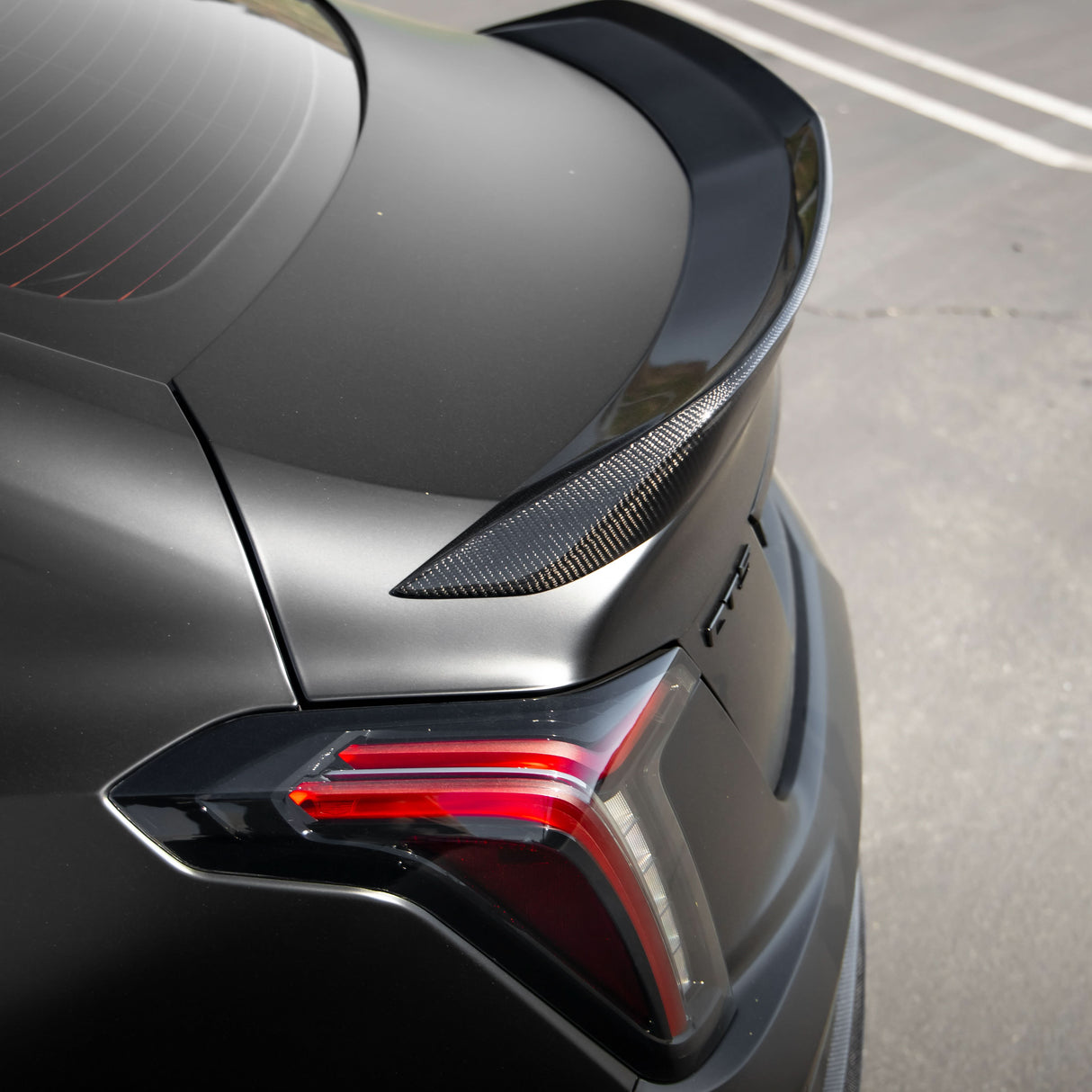 2022-2026 Cadillac CT5-V Blackwing Gloss Carbon Fiber Rear Spoiler