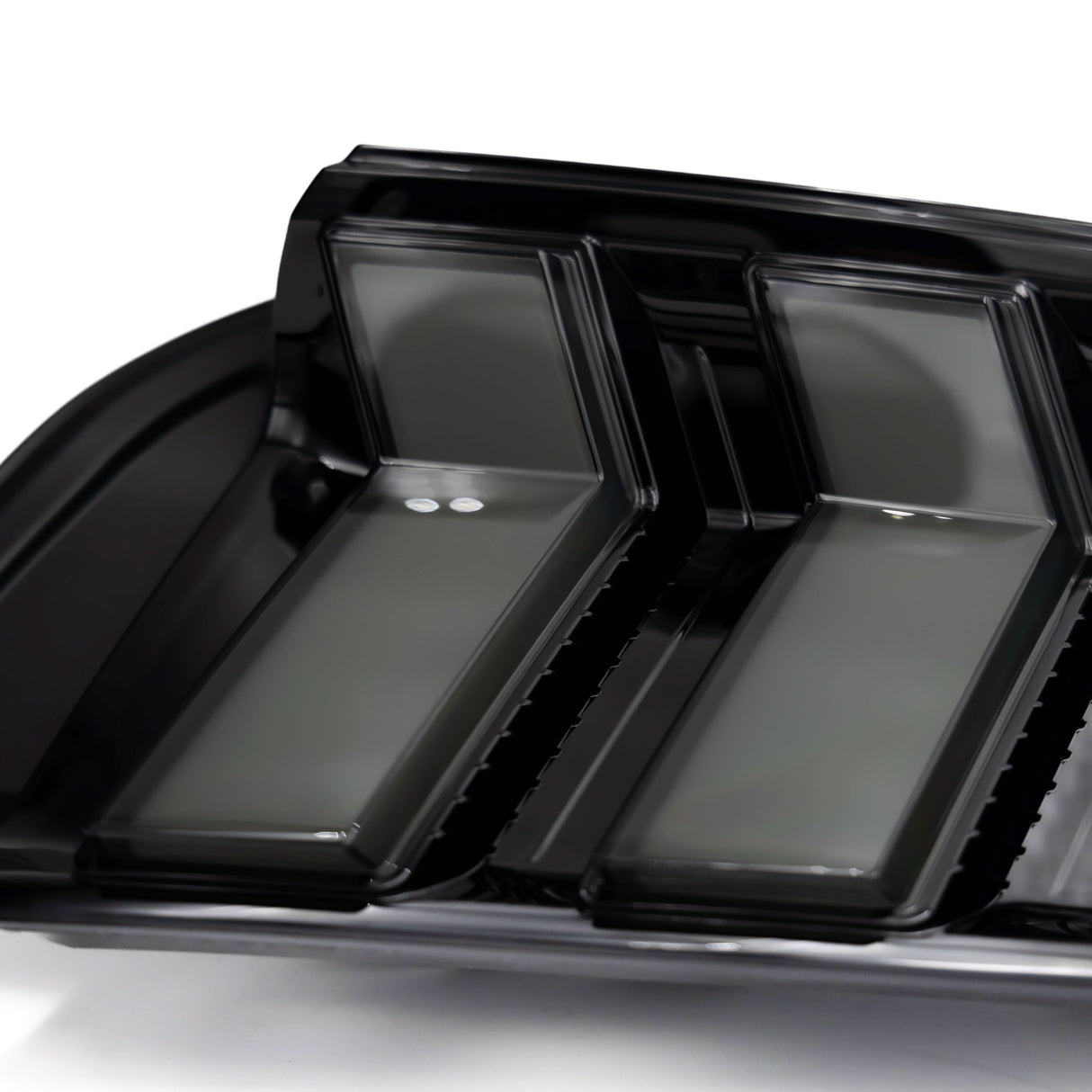 2015-2023 Mustang S550 Euro Taillights S650 Style RGB (Clear/Smoked)