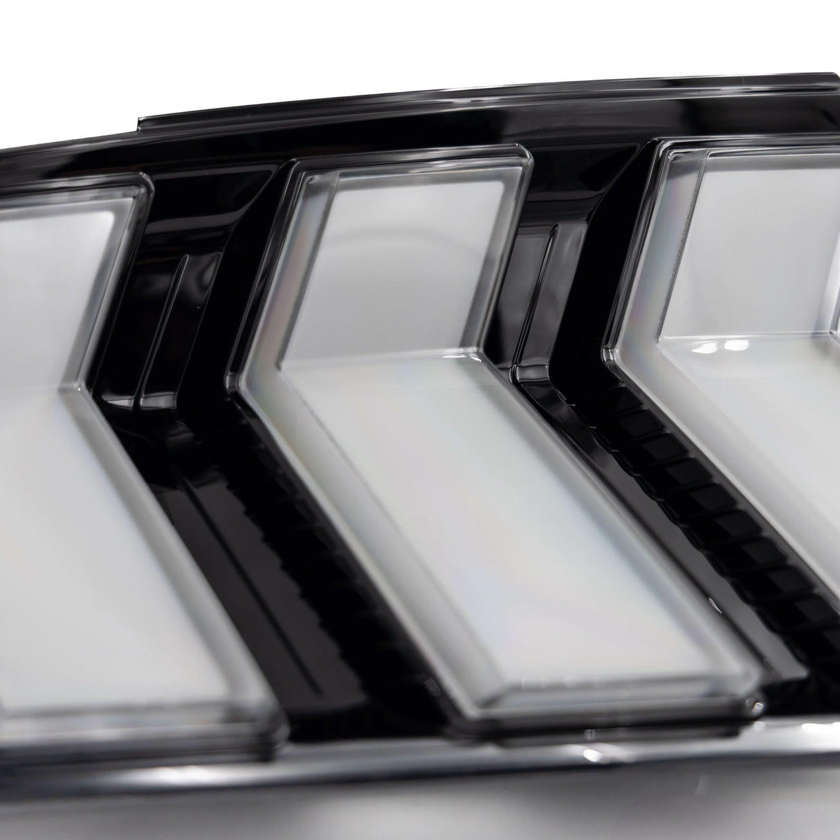 2015-2023 Mustang S550 Euro Taillights S650 Style RGB (Clear/Smoked)