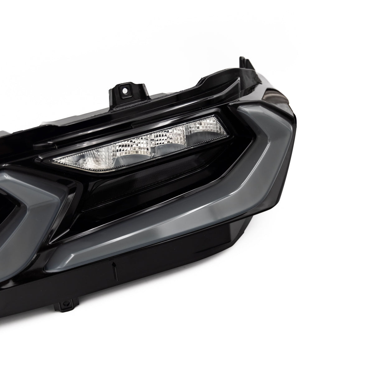 2020-2026 Corvette C8 Euro Smoke Style LED Taillights Amber Sequential Pair