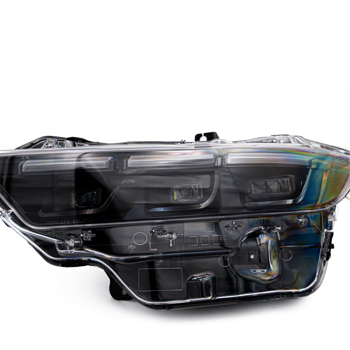 2024+ Ford Mustang S650 Headlights With Gloss Black Housing (Pair)