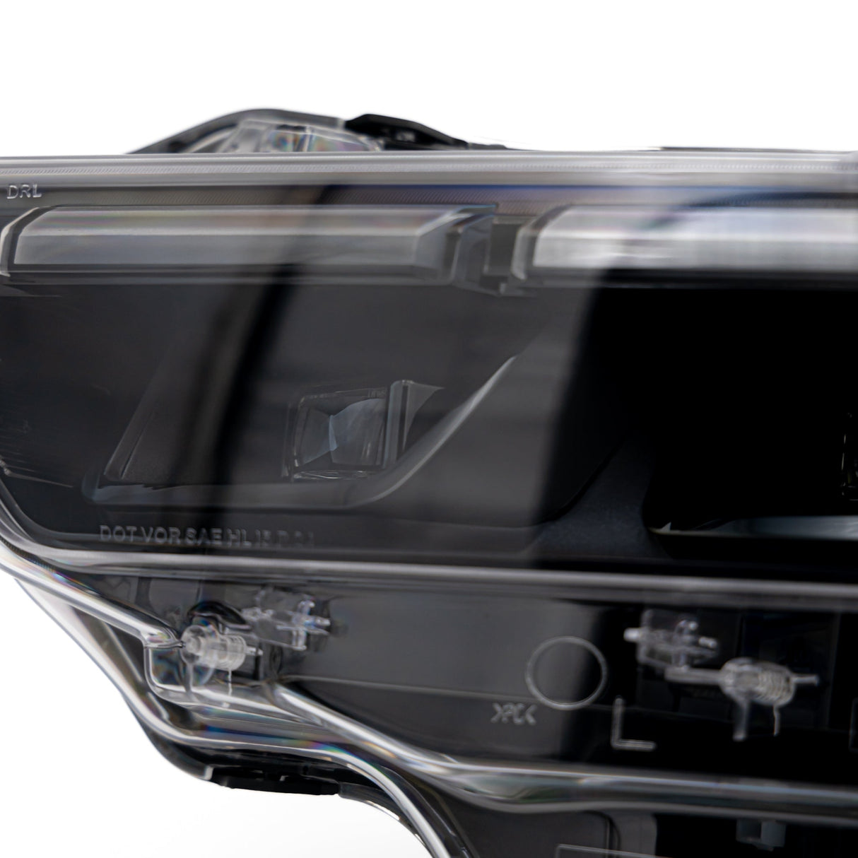 2024+ Ford Mustang S650 Headlights With Gloss Black Housing (Pair)