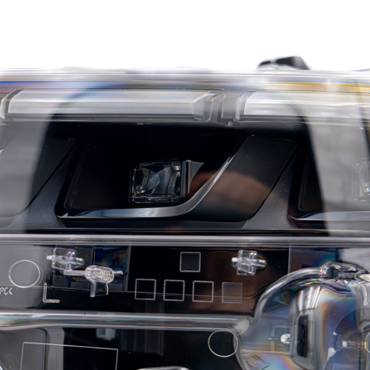 2024+ Ford Mustang S650 Headlights With Gloss Black Housing (Pair)