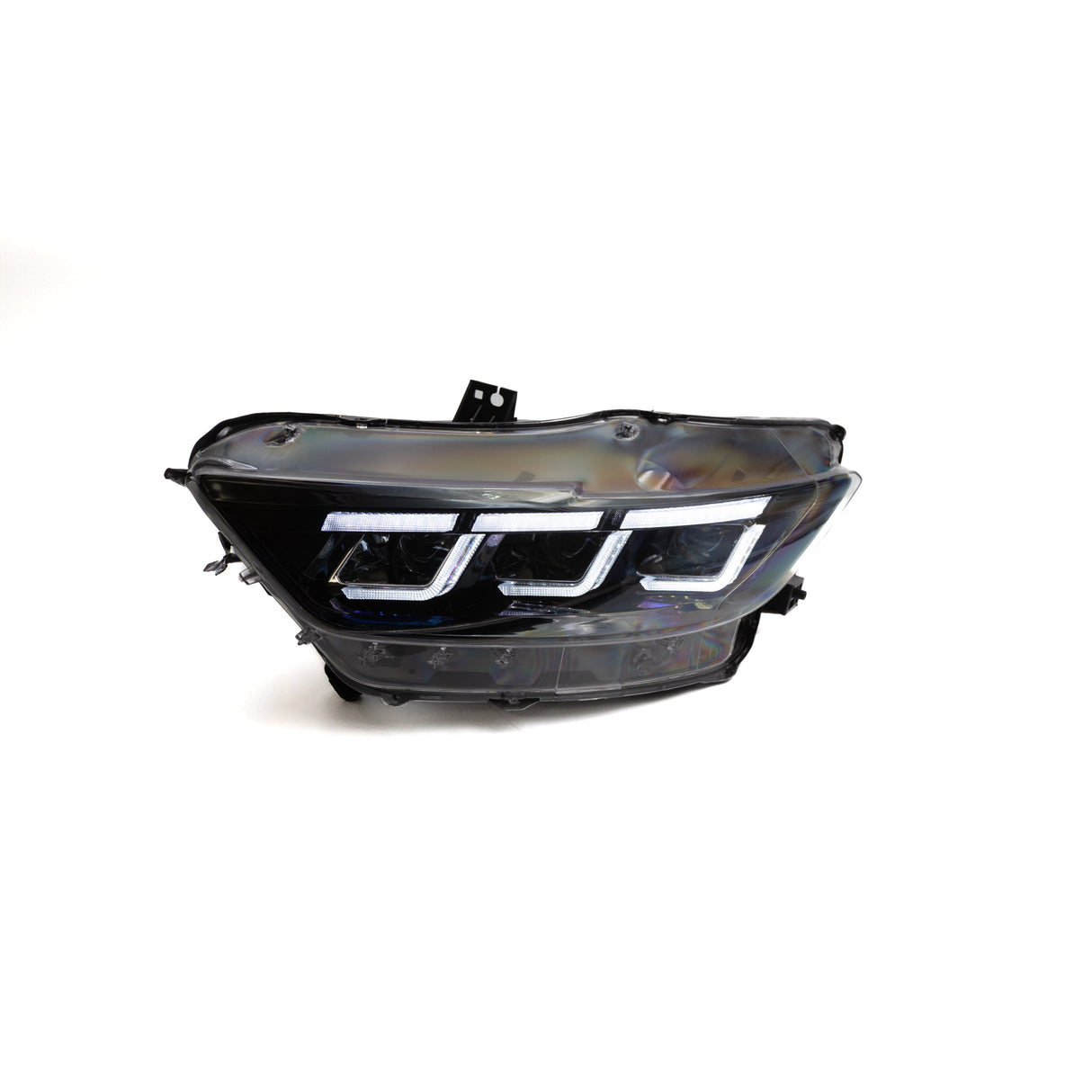 2015-2017 Ford Mustang Projector Headlights S650 Style LED Amber Sequential Turn Signals