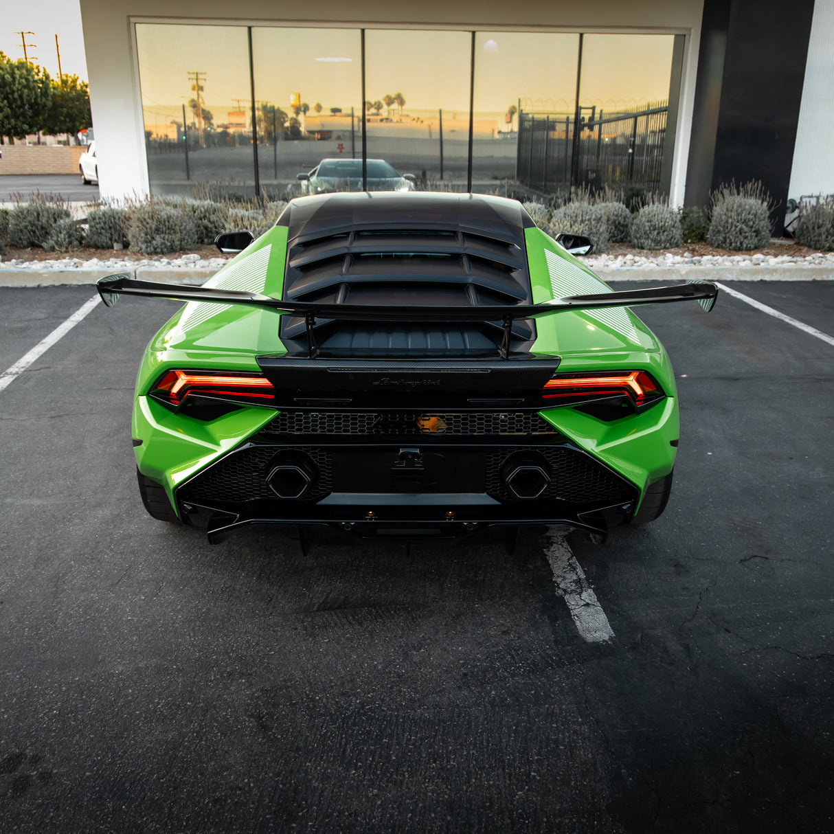 2014-2024 Lamborghini Huracan Tecnica Rear Bumper Conversion Kit