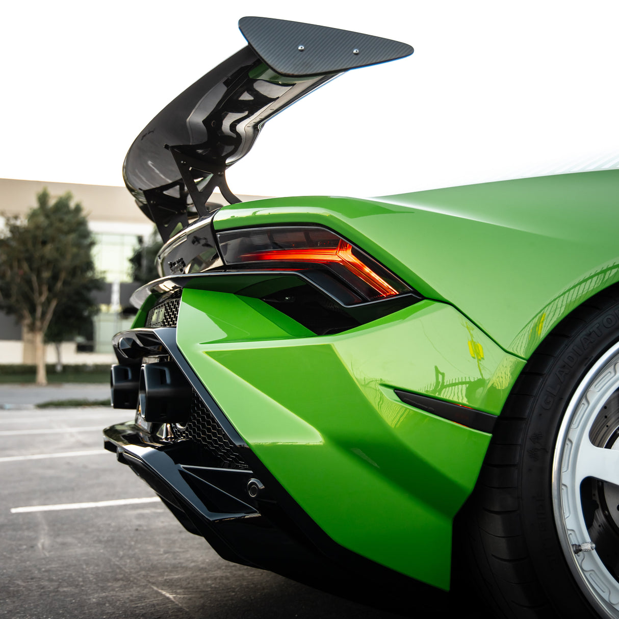 2014-2024 Lamborghini Huracan Tecnica Rear Bumper Conversion Kit