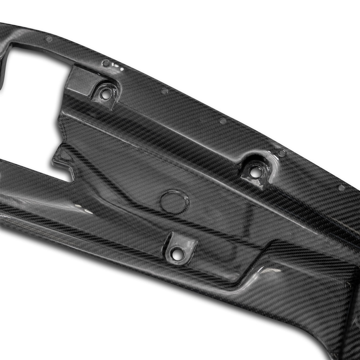 2025-2026 Cadillac CT5-V Blackwing Engine Panel Trim Radiator Cover Gloss Carbon Fiber 3pc Kit