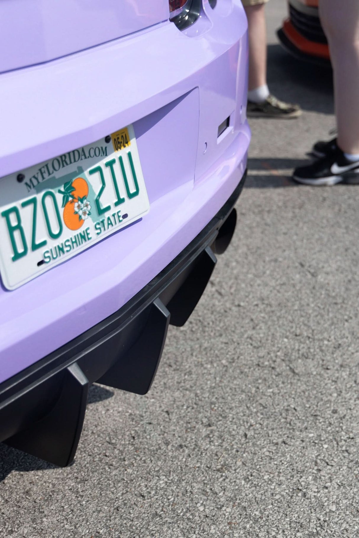 2010-2013 Chevy Camaro Evo Style Shark Fins Rear Diffuser Quad/Single Tips