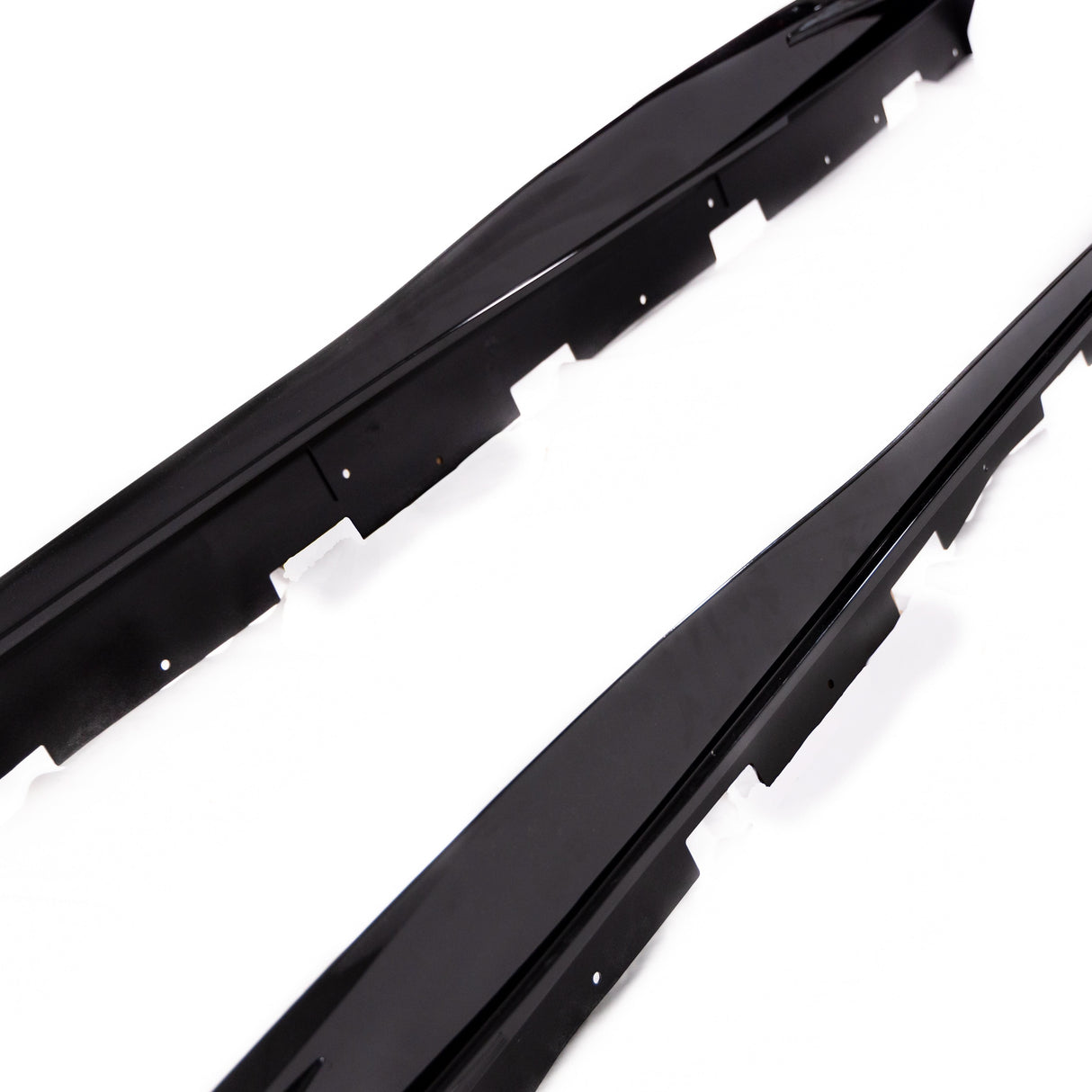 2010-2015 Chevy Camaro Evo Style Gloss Black Side Skirt Rockers