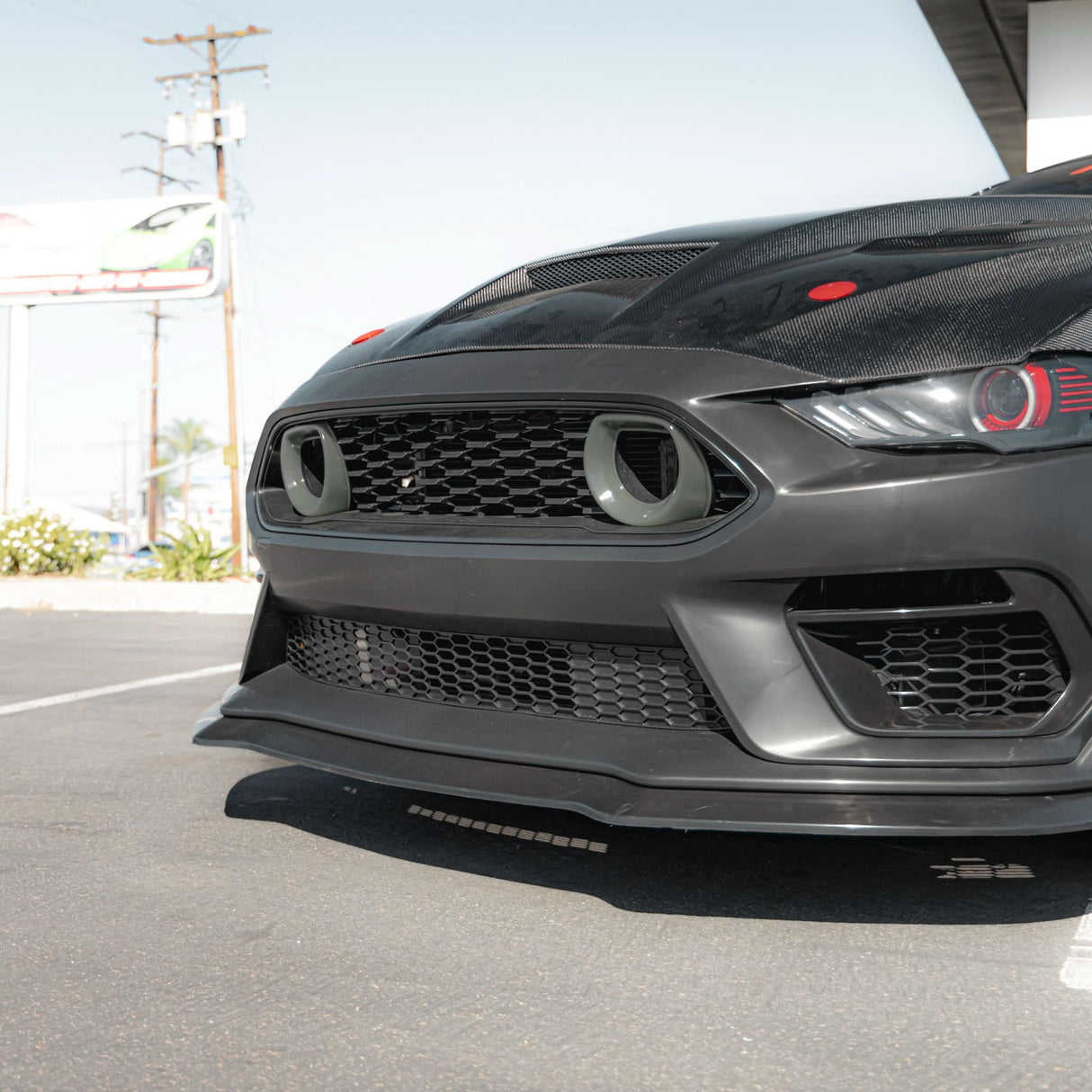 2015-2023 Ford Mustang Mach 1 Conversion Front Bumper Kit For S550