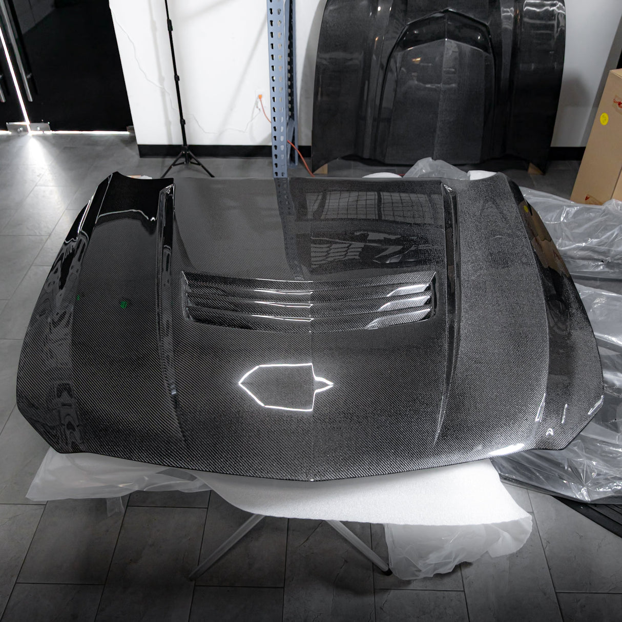 2022-2024 Cadillac CT5-V / Blackwing Type-SV Double Sided Gloss Carbon Fiber Hood