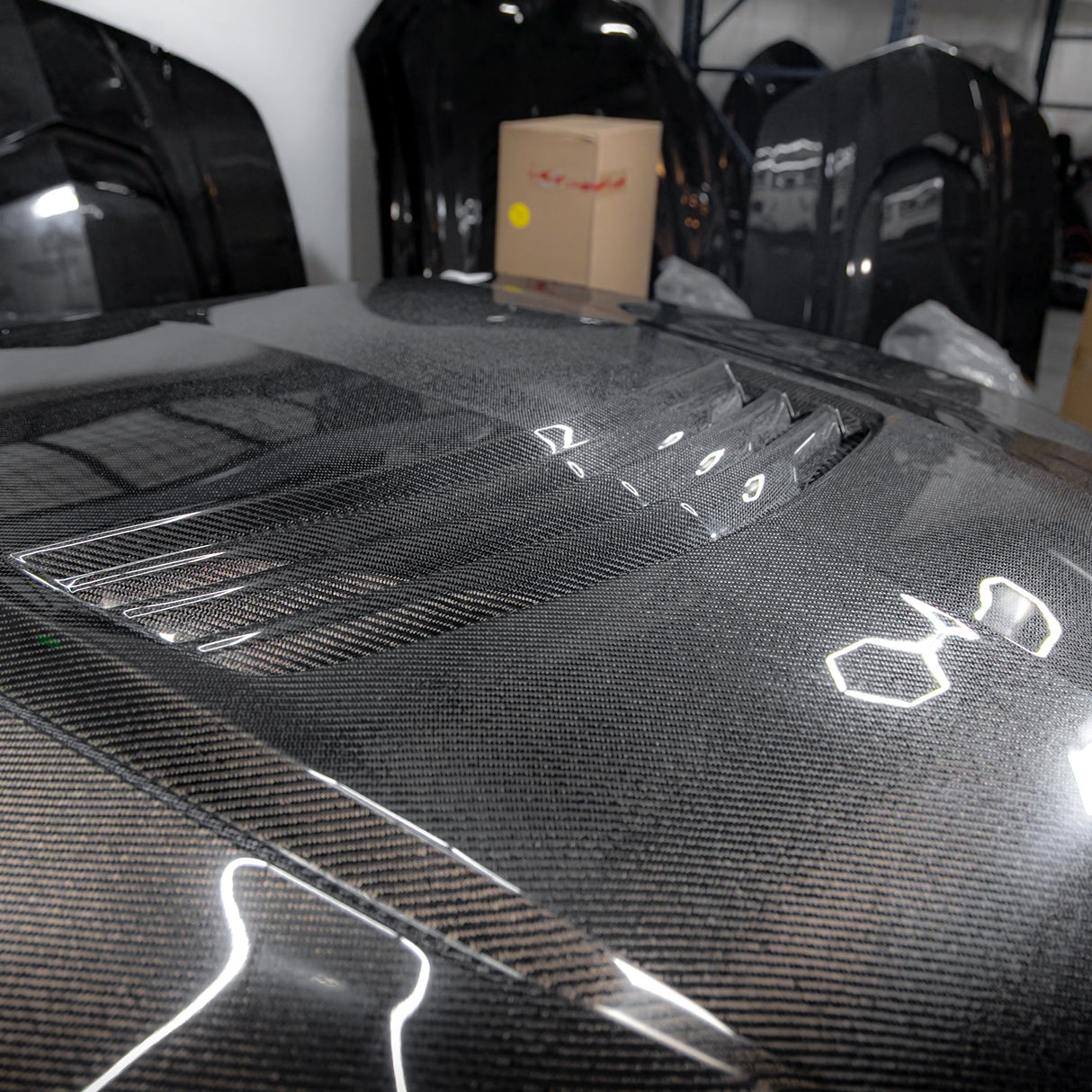 2022-2024 Cadillac CT5-V / Blackwing Type-SV Double Sided Gloss Carbon Fiber Hood