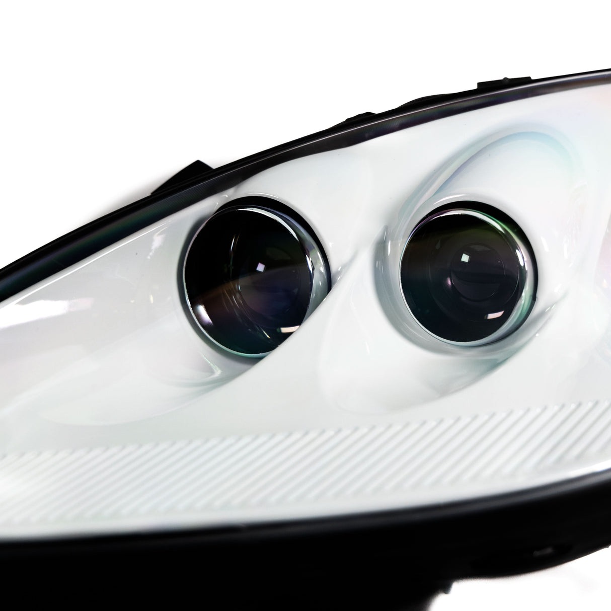 2005-2013 Corvette C6 Type-OE Style Painted Housing Headlights Pair
